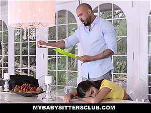 MyBabySittersClub - nice teenage babysitter pokes instructor